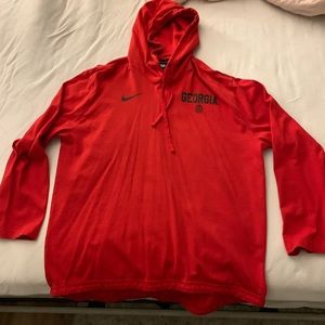 GEORGIA BULLDOGS NIKE SWEATSHIRT/HOODIE